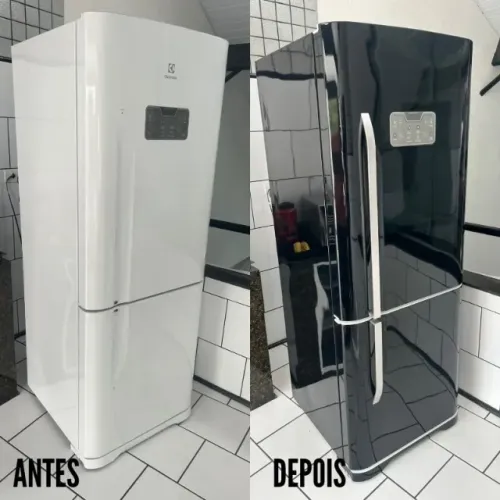 Envelopamento de geladeira