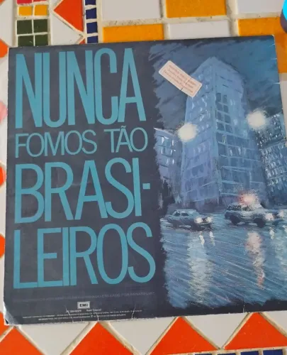 LP Plebe Rude Nunca Fomos Tão Brasileiros 1987 Impecável Promo