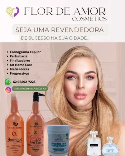 Seja uma revendedora de cosméticos profissionais