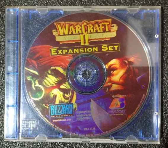 Warcraft ll além do portal escuro expansion set Pc semi-novo