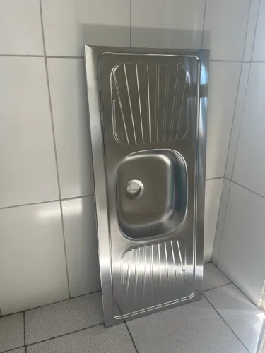 Pia inox cozinha