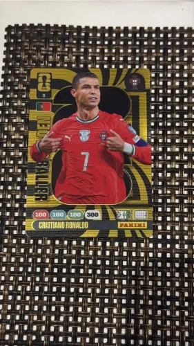 Card Golden Baller Cristiano Ronaldo Panini Adrenalyn XL FIFA World Cup 2026