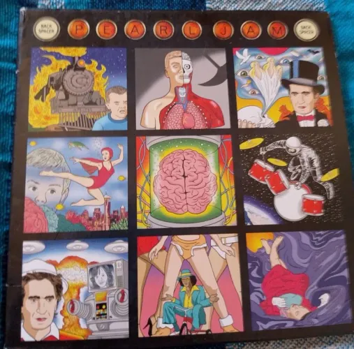Pearl Jam back spacer CD musical 