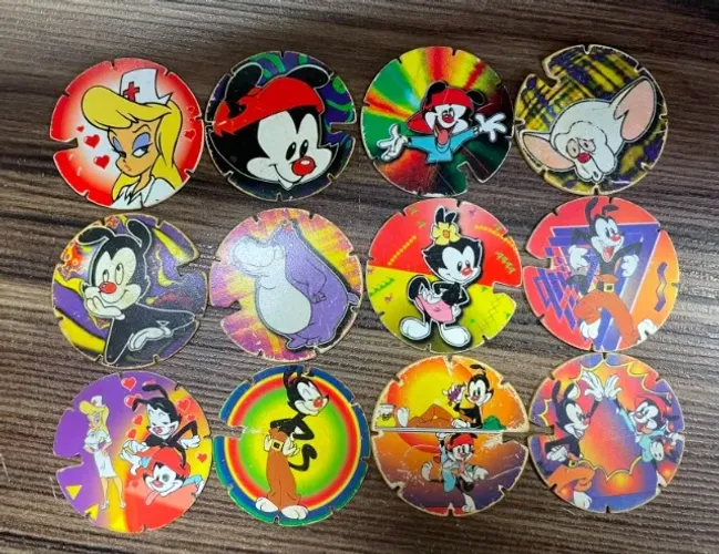 Tazos Animaniacs Arma e Voa