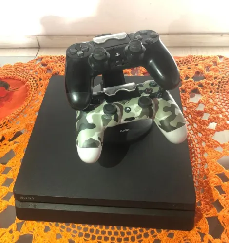 ? PS4 Slim 2 Controles Funcionando Perfeitamente