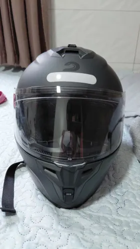Capacete Robocop Racetech novinho tm-56
