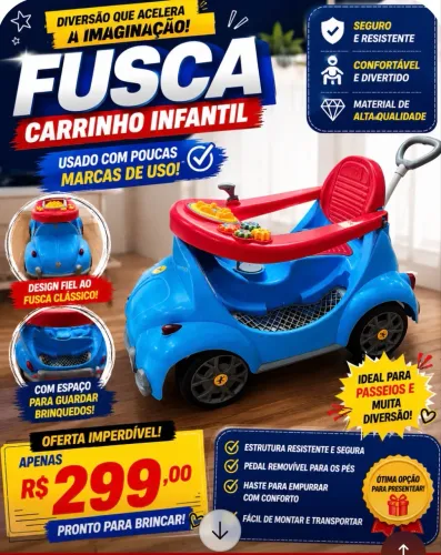 Fusca infantil