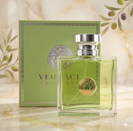 Perfumes Versace Versense 100 ml e Mystery Of Love Al Malakia 100 ml