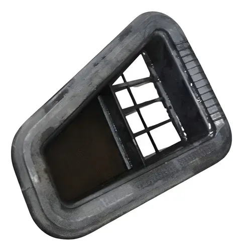 Difusor Ar Carroceria L/direito Volks Gol 2009 A 2017 Preto 01