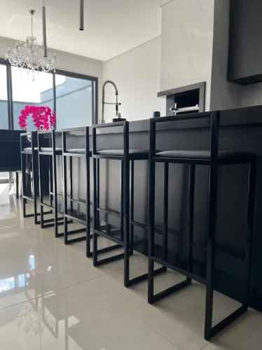 Banquetas estilo industrial 