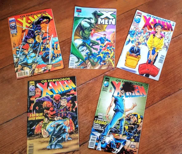 Lote 5 HQ "Os Fabulosos X-Men" (1996/1997)
