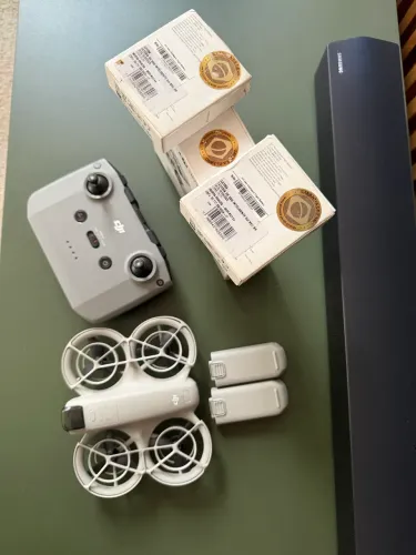 Drone Neo na garantia loja DJI com acessórios
