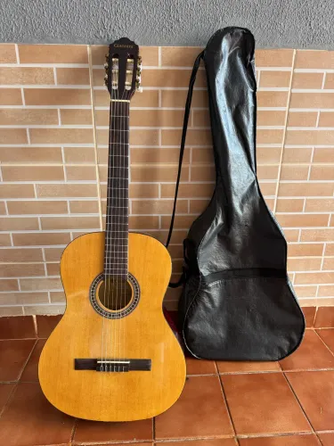 Violão Giannini Nylon Sonic + Upgrade Osso (Pestana/Rastilho) + Capa