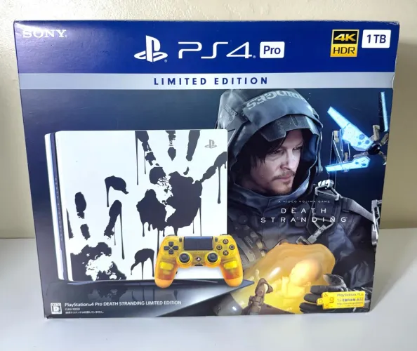 Ps4 pro edição Death stranding versão 12.52