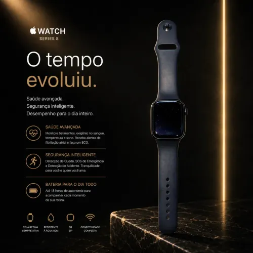 Apple Watch Series 8 GPS 41mm - Original - Excelente Funcionamento