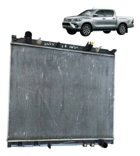 Radiador Toyota Hilux 2.8 2016 A 2021 Diesel