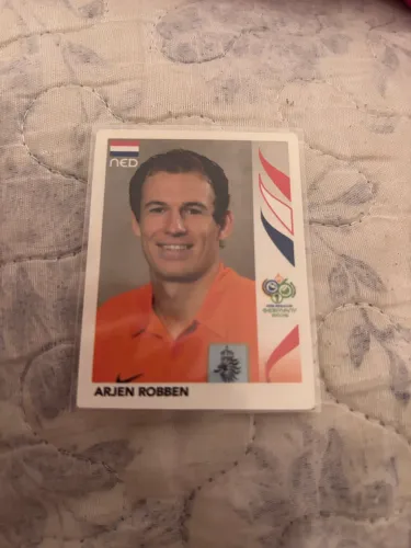 Figurinha copa 2006 Robben Raridade