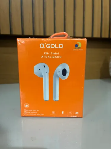 Fone de Ouvido Bluetooth Sem Fio ANATEL Recarregável Celular Novo