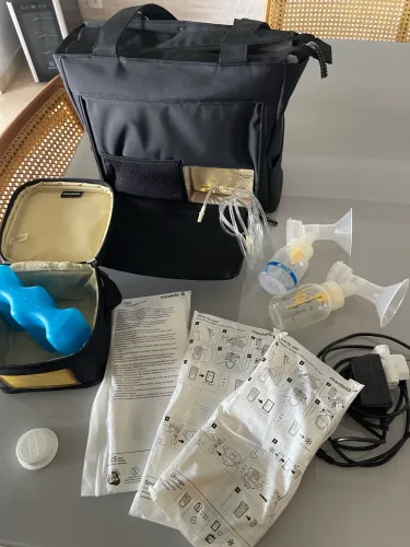 Bomba Extratora de Leite Elétrica Dupla Style Advanced - Medela