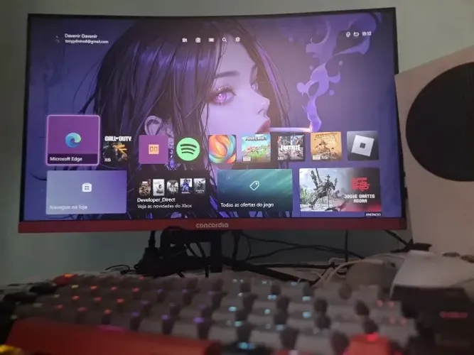 Monitor Gamer Concórdia Curvo