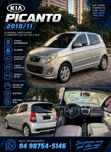 Kia Motors Picanto EX 1.1/1.0/ 1.0 Flex Aut. 2011