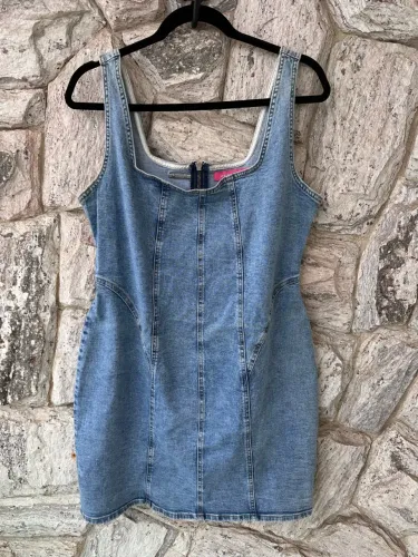 Vestido jeans Colcci original- Sem uso!