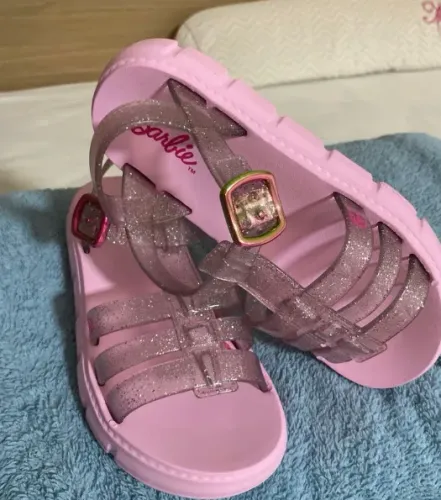 Sandália barbie tamanho 30