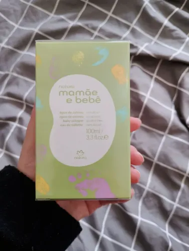 Natura mamãe e bebê água de colônia 100ml original lacrado 