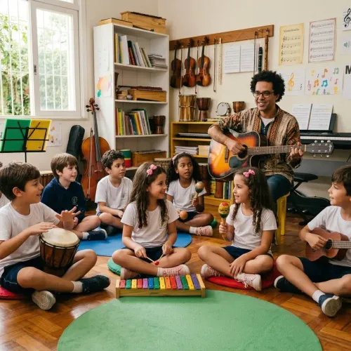 Aulas de música 