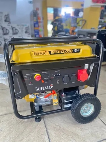 Gerador a Gasolina 12.5 KVA Trifásico C/ Partida Elétrica 380v - Buffalo (Novo)