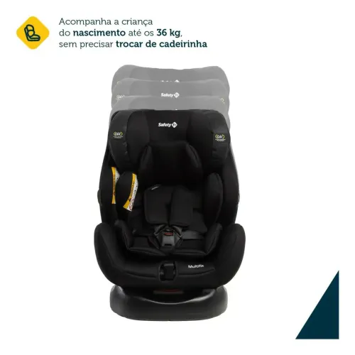 Cadeirinha Safety 1st,  com Isofix, e todos os itens de quando novo 