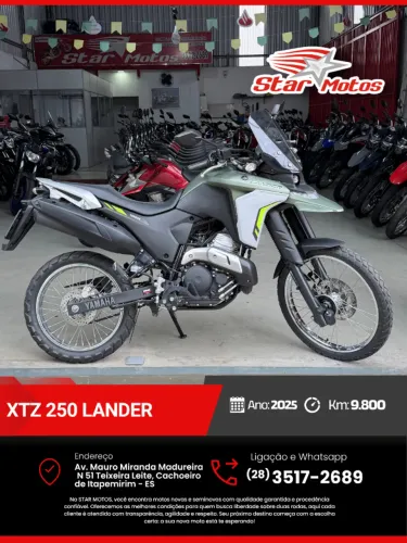 Lander 250 2025 - 9.800 km - Muito Nova
