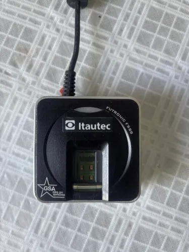 Leitor biométrico Futronic fs88 LFD certificado digital