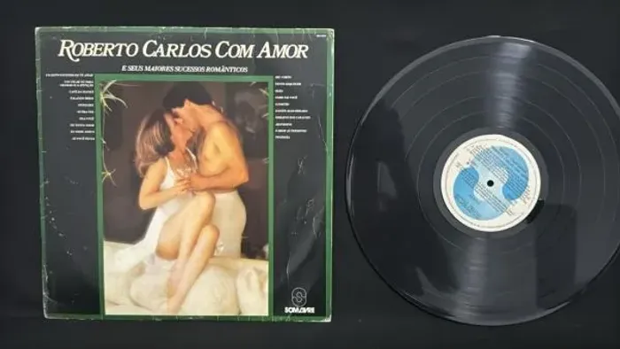LP VINIL ROBERTO CARLOS COM AMOR
