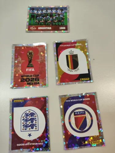 Figurinha da copa 2026 - Escudos