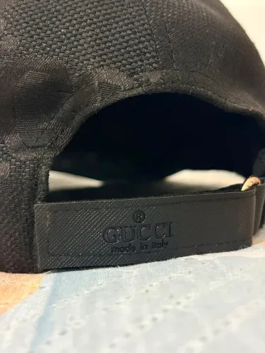 Boné GUCCI Original - Made in Italy - Preto