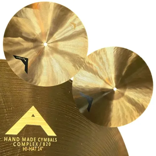 Hi Hat 14'' Avatar Complex B20 - Pratos Chimbal - NOVO