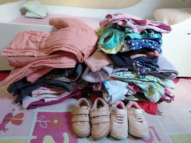 Lote infantil menina 1 a 3 anos