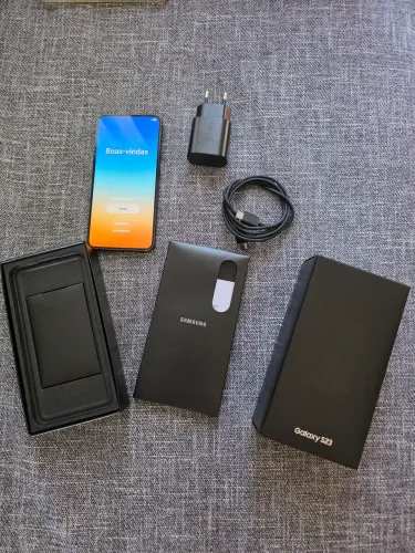Galaxy 23 256 GB Impecável com Caixa e Nota Fiscal Preto