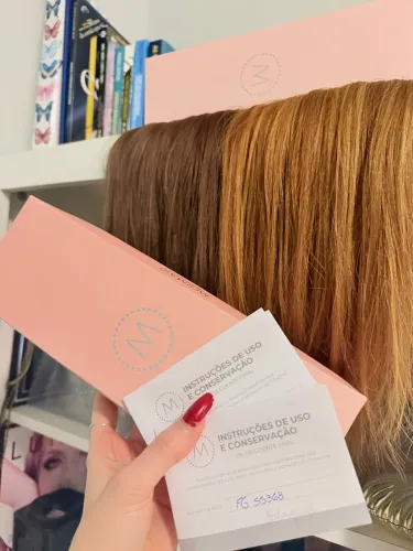 Mega hair fita mermaid 3 cabelos 