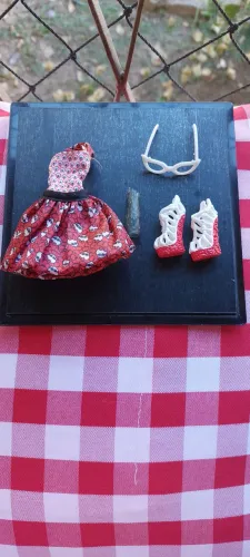 Boneca monster high roupa da Ghoulia e sapato 