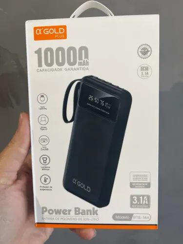 Power bank 10000mah carregador portátil