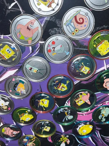 Tazos Bob Esponja | Coleção Completa Bob Esponja
