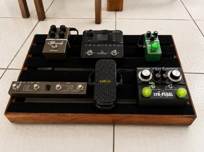 Setup pedais de guitarra