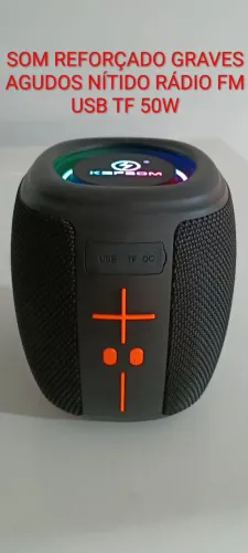 CAIXINHA DE SOM BLUETOOTH FM USB TF 50W