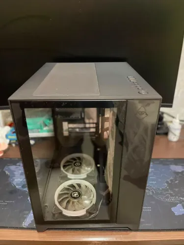 Gabinete mancer aquário cv100 mid-tower com 4 fans