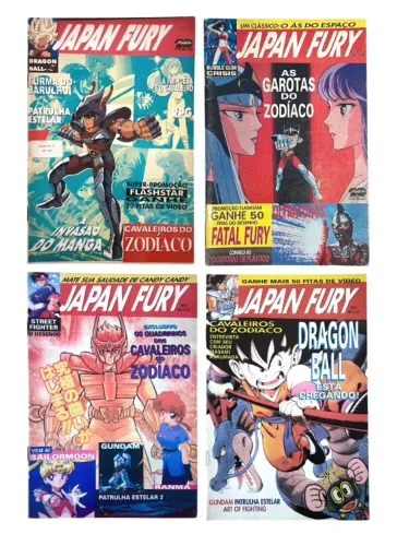 Revista Japan Fury 1, 2, 3 e 5