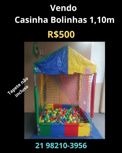 Vendo Casinha de Bolinhas