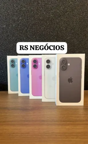 iPhone 16 128gb, Chip Físico com Nota, (Até 12x)