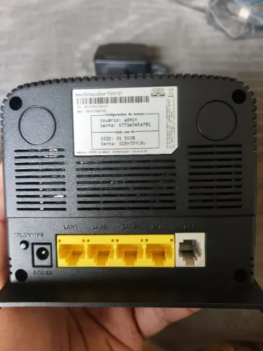 Modem Techicolor Oi - Funcionando